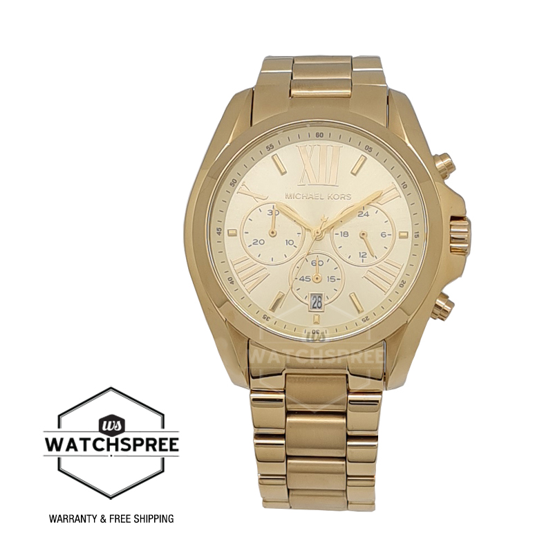 [Watchspree] Michael Kors Ladies' Bradshaw Chronograph Watch MK5605